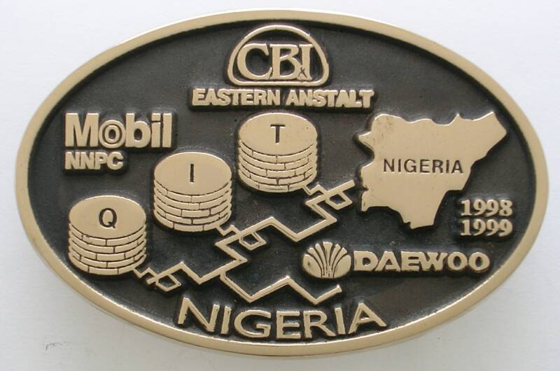 CB&I Nigeria buckle