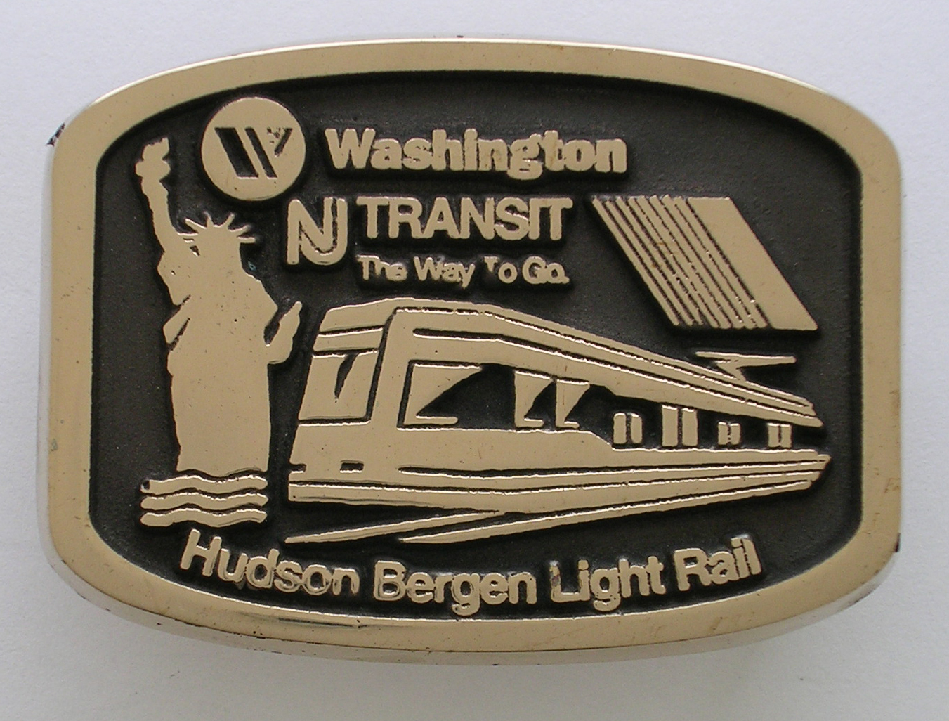 NJ Transit Buckle